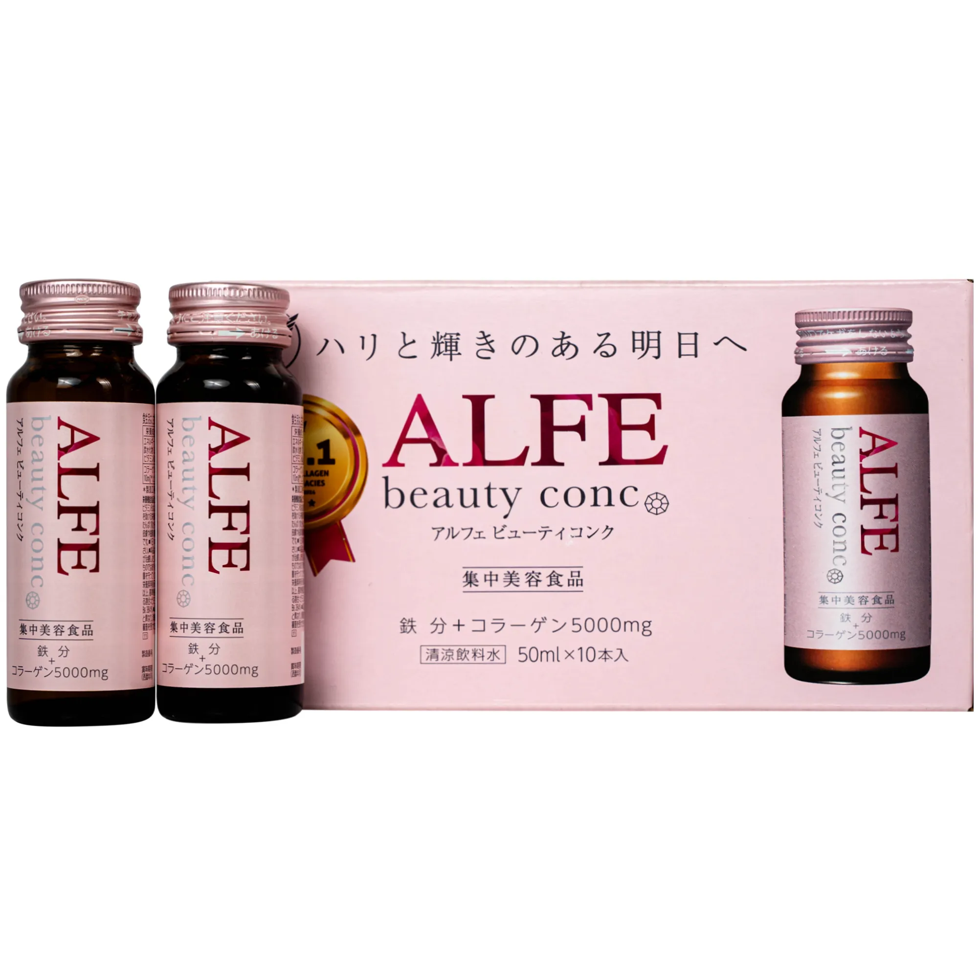 NƯỚC UỐNG BỔ SUNG COLLAGEN ALFE BEAUTY CONC TAISHO 10 CHAI X 50ML