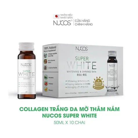 Nước uống Collagen trắng da Nucos Super White