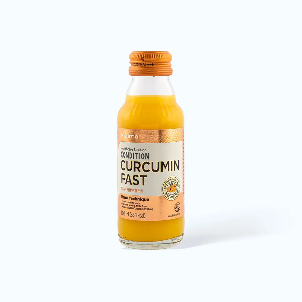 Nước uống Condition Curcumin Fast (Chai 100ml) giúp bảo vệ dạ dày 3
