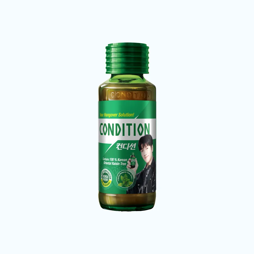 Nước uống Condition hỗ trợ giải độc gan, giảm tác hại rượu bia (10 chai x 100ml) 6