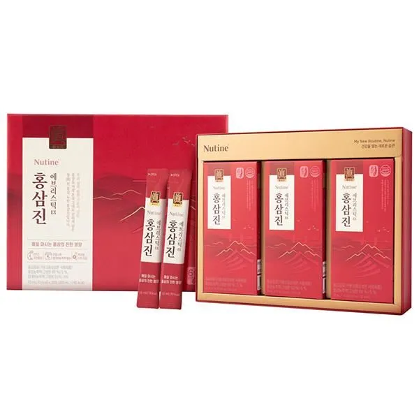 Nước uống hồng sâm cô đặc Hongsamjin Everystick Ex bồi bổ cơ thể hộp 30 gói x 10ml