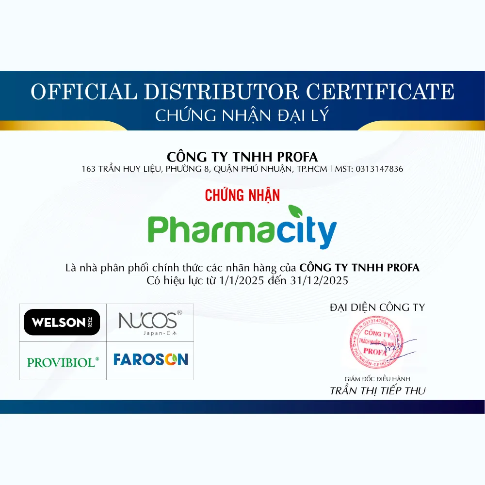 Nước uống NUCOS Collagen 7000mg & 170mg C hỗ trợ chống lão hóa, đẹp da (Hộp 10 chai x 30ml) 5