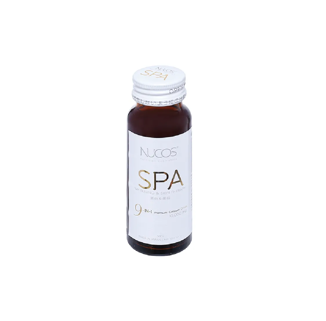 Nước Uống Nucos Spa 10.000 Hạn Chế Lão Hóa, Làm Đẹp Da (Hộp 10 Chai X 50ml) 2