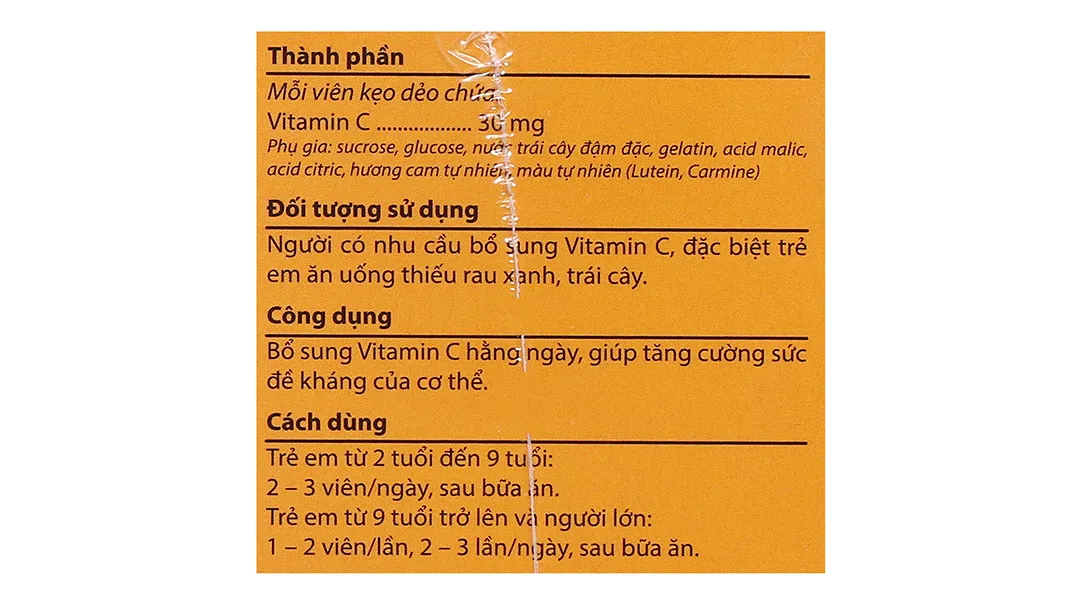 Nat C Yummy Gummyz hộp 25 túi 7
