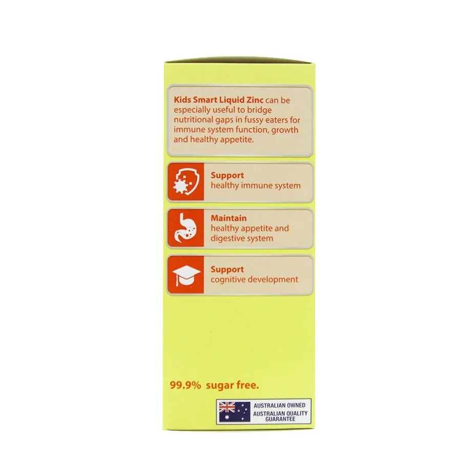 Nature’s Way Kids Smart Liquid ZinC – Bổ sung kẽm cho cơ thể (Chai 200 ml) 4
