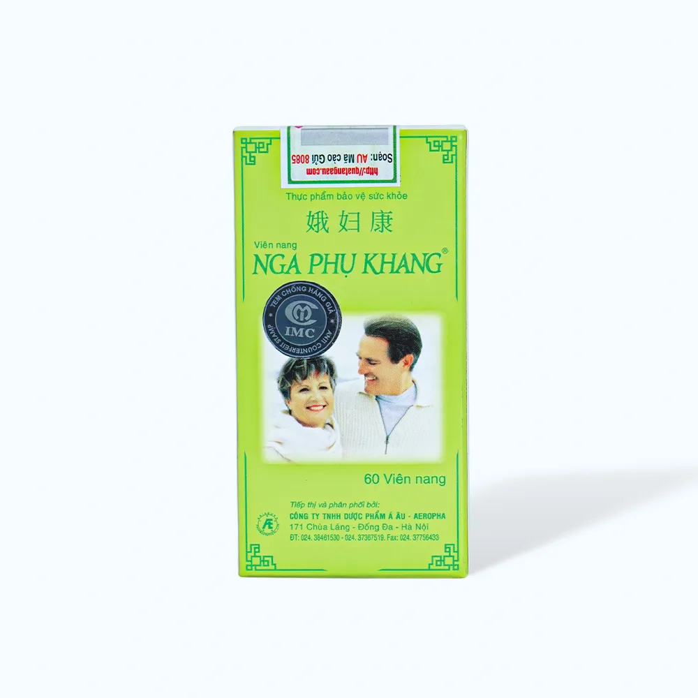 Nga Phụ Khang (60 viên) hỗ trợ u xơ, u nang và sức khỏe phụ nữ