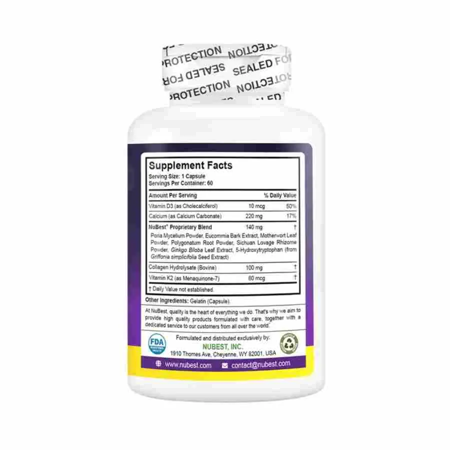 NuBest Tall 10+ hỗ trợ phát triển chiều cao cho trẻ (Chai 60 viên) 2