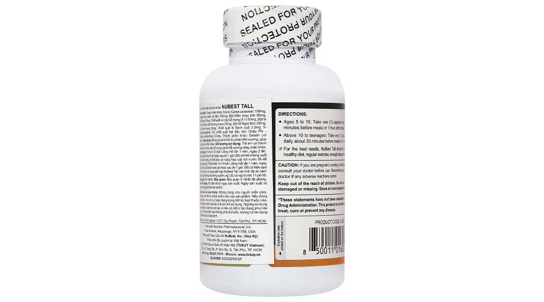 Nubest Tall lọ 60 viên 7