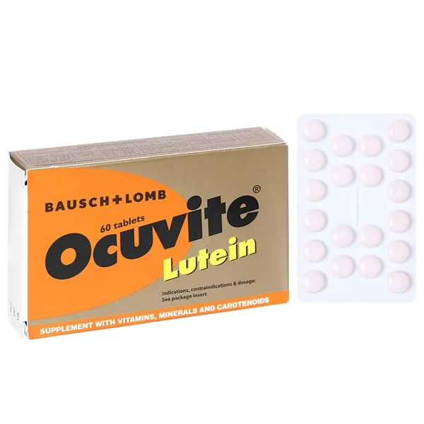 Ocuvite Lutein hộp 60 viên