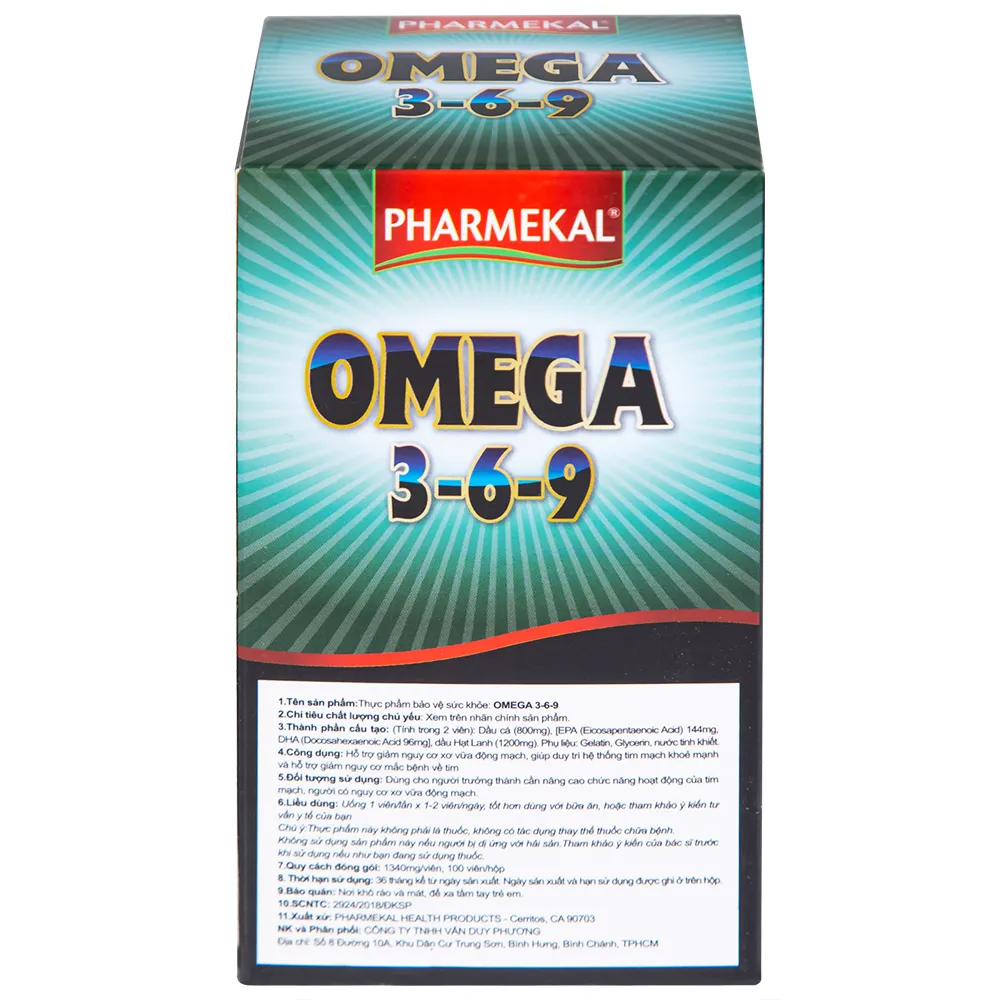 OMEGA369 PHARMEKAL 100V 10