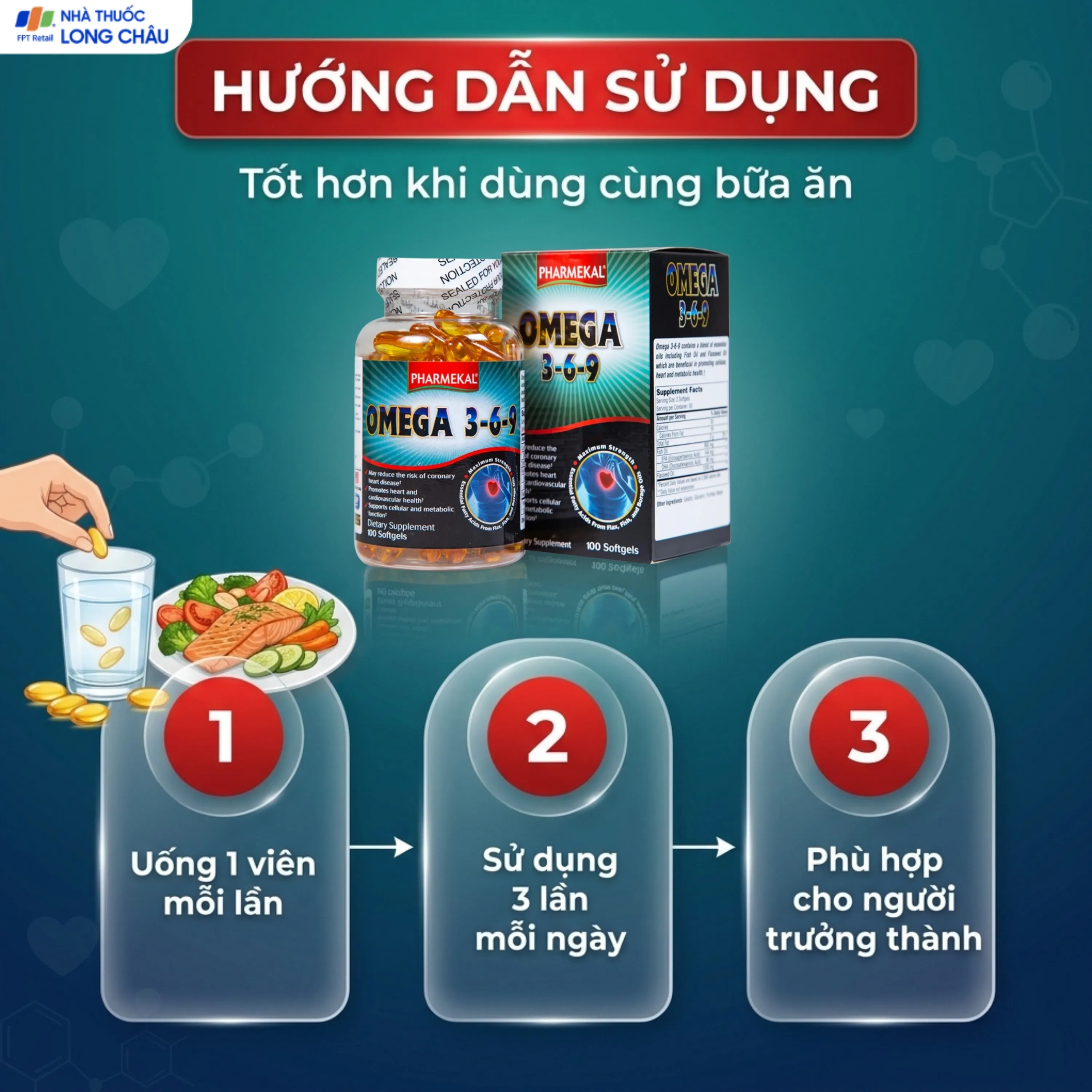 OMEGA369 PHARMEKAL 100V 3