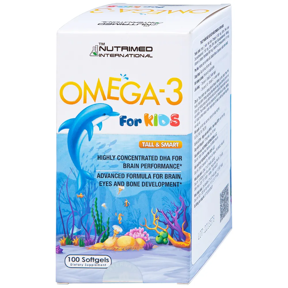 OMEGA-3 FOR KIDS 300MG NUTRIMED INTERNATIONAL 100V 13