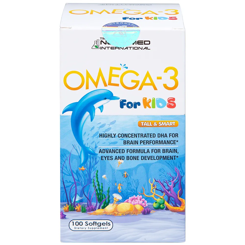 OMEGA-3 FOR KIDS 300MG NUTRIMED INTERNATIONAL 100V 14