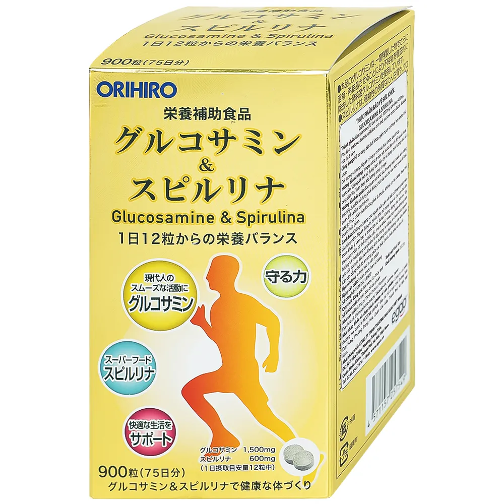 ORIHIRO GLUCOSAMINE & SPIRULINA 900V 2