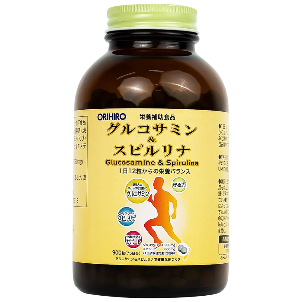 ORIHIRO GLUCOSAMINE & SPIRULINA 900V 7
