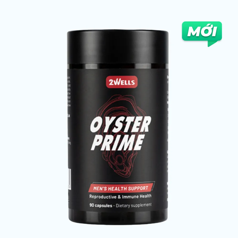 Oyster Prime tăng cường sinh lực và sức khỏe nam giới (Lọ 90 viên)