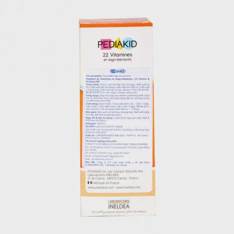 Pediakid 22 Vitamin cung cấp vitamin và khoáng chất (Chai 125ml) 3
