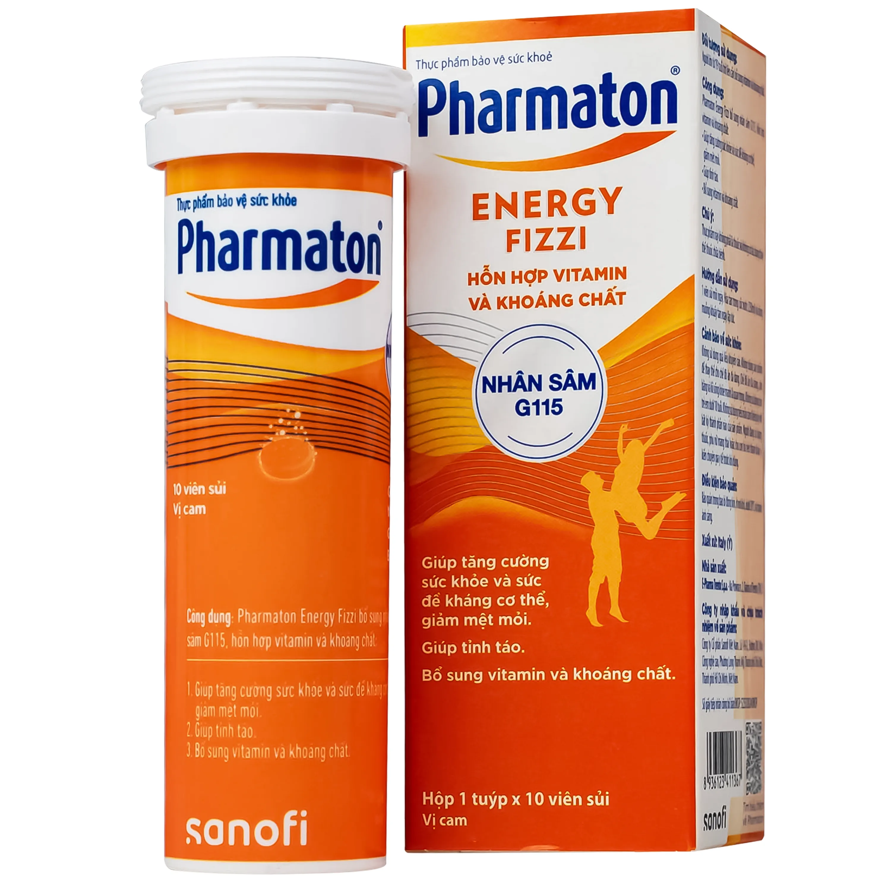 PHARMATON ENERGY FIZZI SANOFI 10V