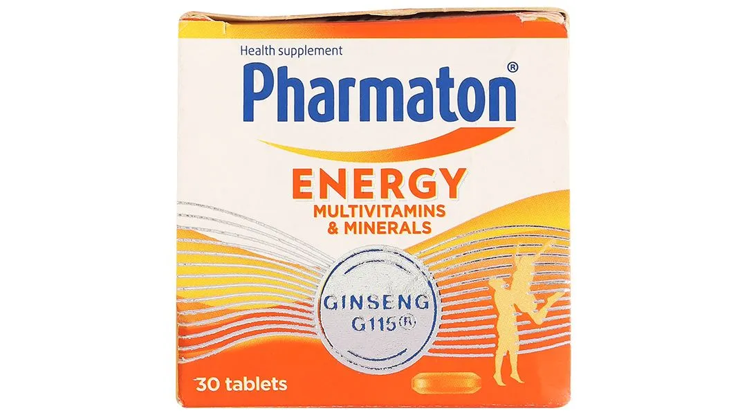 Pharmaton Energy hỗ trợ tăng cường sức khỏe, sức đề kháng lọ 30 viên 8