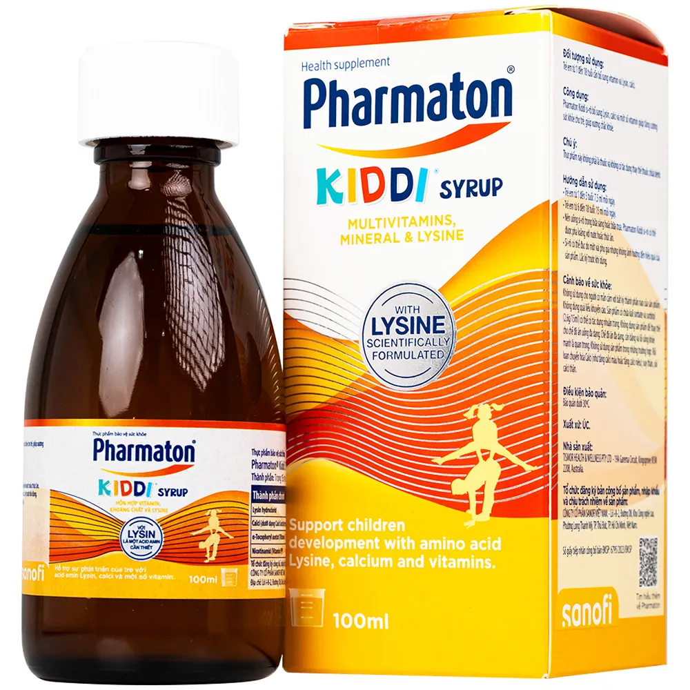 PHARMATON KIDDI SYRUP SANOFI 100ML