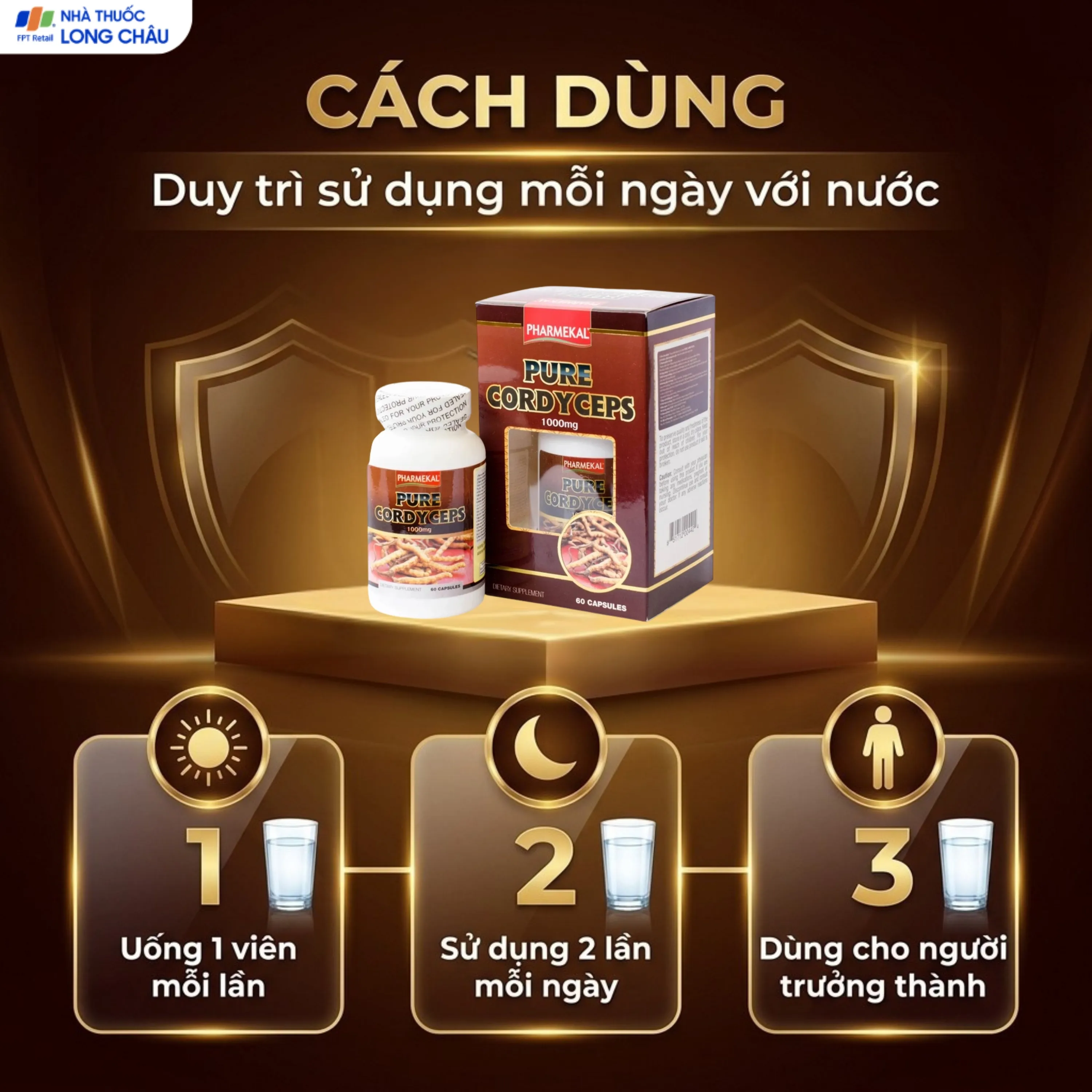 PURE CORDYCEPS PHARMEKAL 60V 4