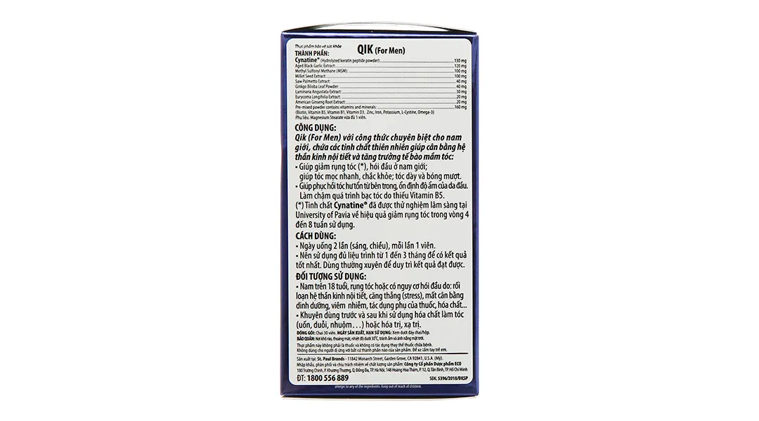 Qik For Men lọ 30 viên 4