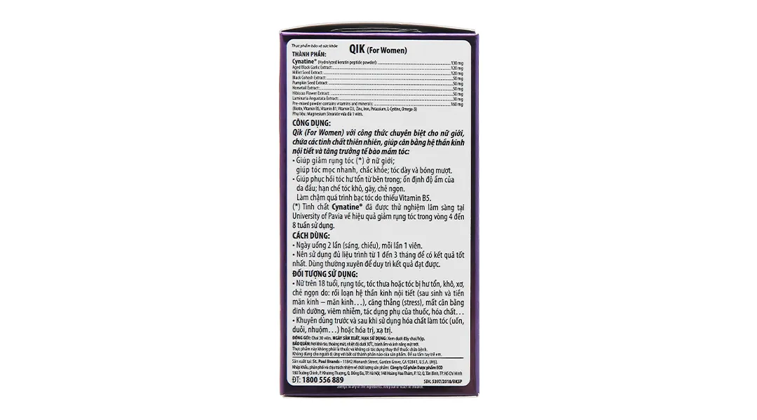 Qik For Men lọ 30 viên 10