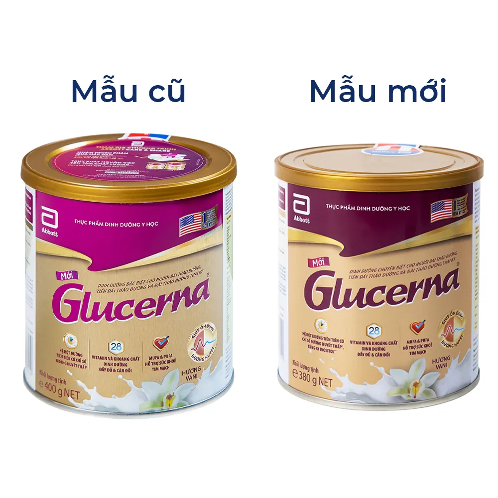 SỮA BỔ SUNG DINH DƯỠNG CHO NGƯỜI ĐÁI THÁO ĐƯỜNG GLUCERNA ABBOTT 800G 2