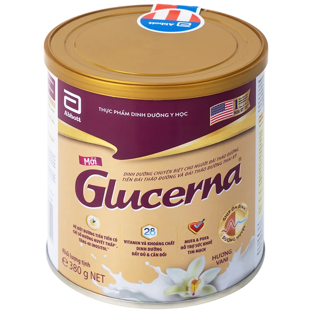 SỮA BỔ SUNG DINH DƯỠNG CHO NGƯỜI ĐÁI THÁO ĐƯỜNG GLUCERNA ABBOTT 800G 9
