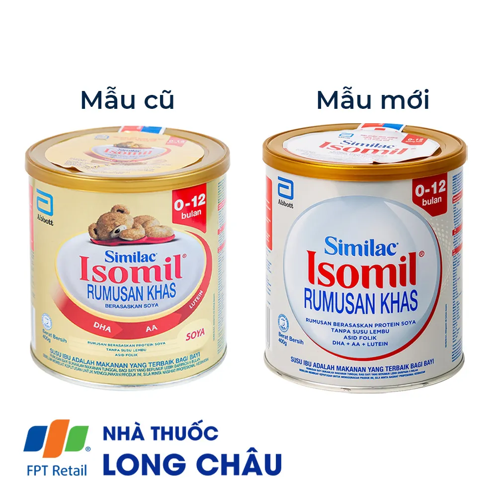 SỮA BỔ SUNG DINH DƯỠNG CHO TRẺ 0 - 12 THÁNG SIMILAC ISOMIL ABBOTT 400G 2
