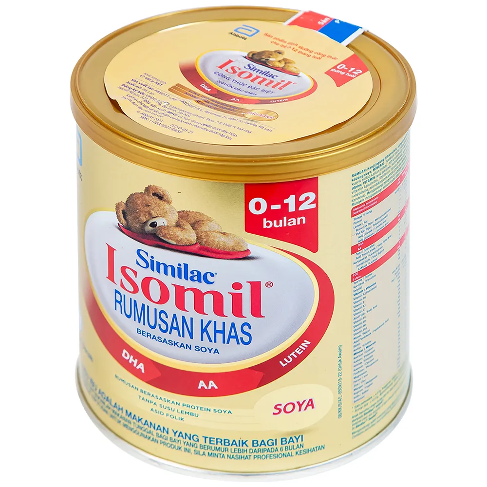 SỮA BỔ SUNG DINH DƯỠNG CHO TRẺ 0 - 12 THÁNG SIMILAC ISOMIL ABBOTT 400G 4