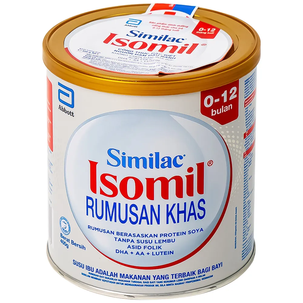 SỮA BỔ SUNG DINH DƯỠNG CHO TRẺ 0 - 12 THÁNG SIMILAC ISOMIL ABBOTT 400G 11