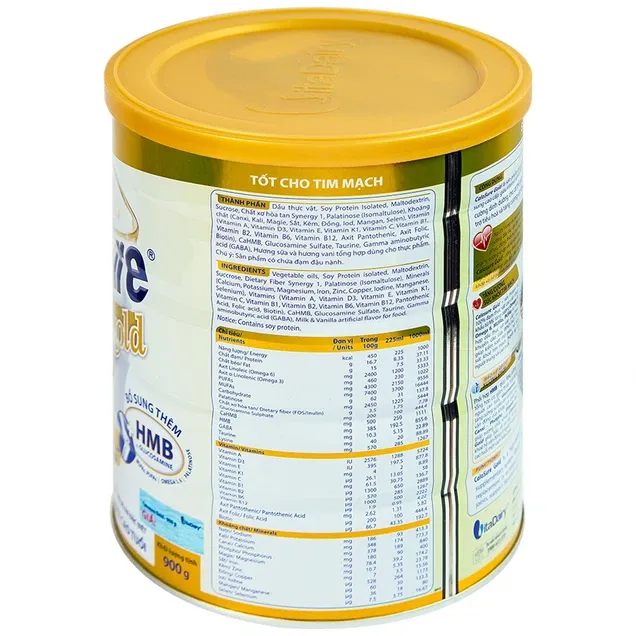 Sữa bột CaloSure gold Vitadairy ít đường, tăng cường sức khỏe tim mạch, hồi phục sức khỏe (400g) 2