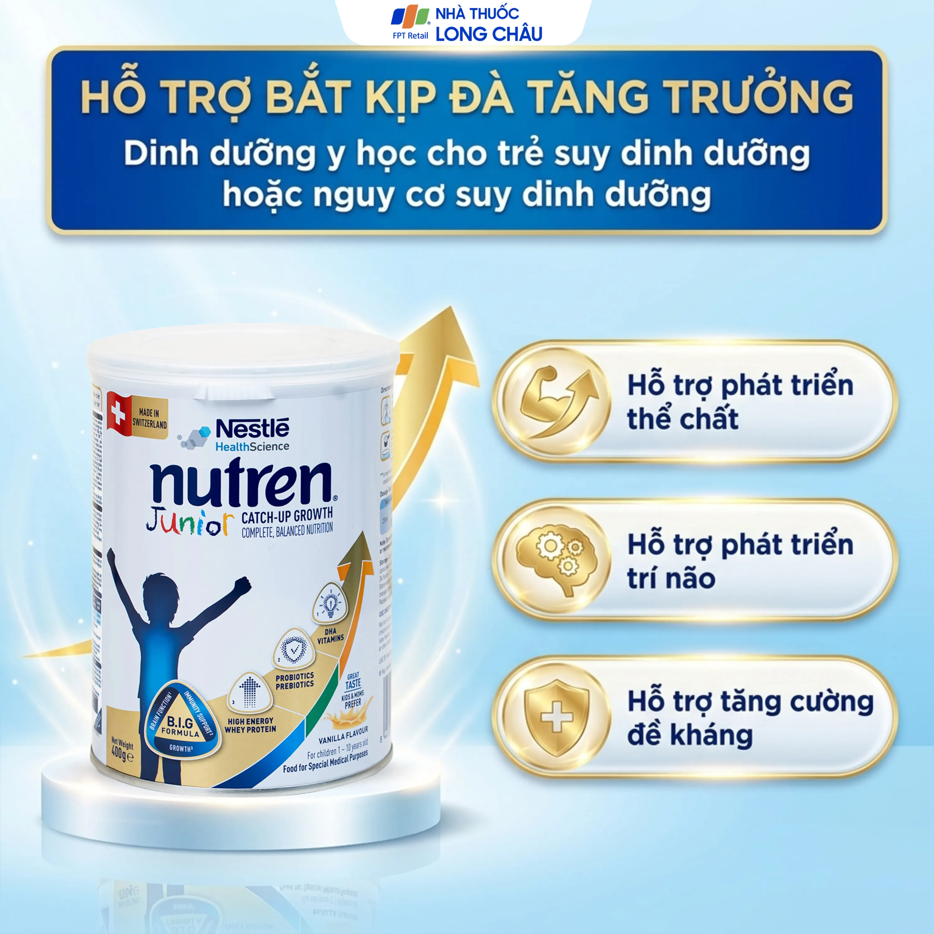 SỮA CẢI THIỆN VIỆC HẤP THU ĐẠM PEPTAMEN NESTLÉ 400G 3