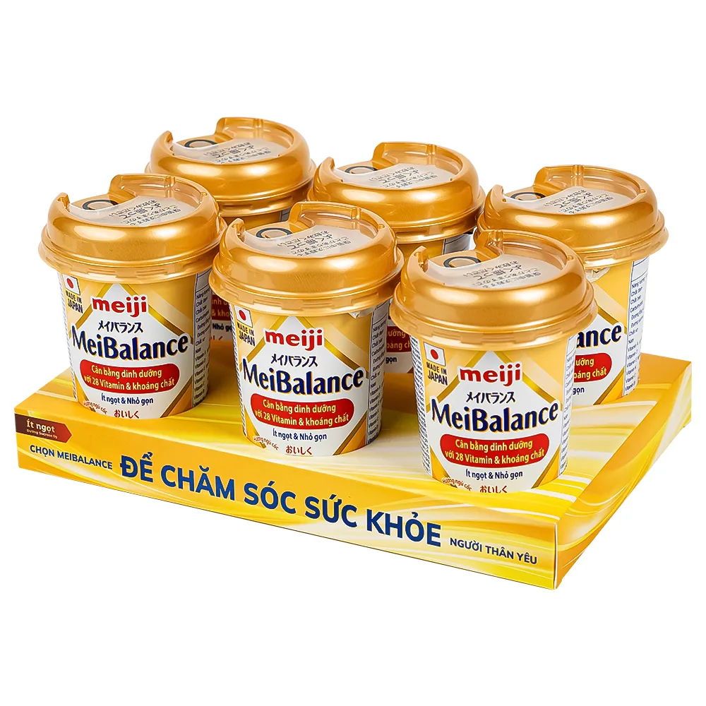 SỮA CÂN BẰNG DINH DƯỠNG MEIJI MEIBALANCE HƯƠNG NGŨ CỐC 24 HỘP X 125ML 2