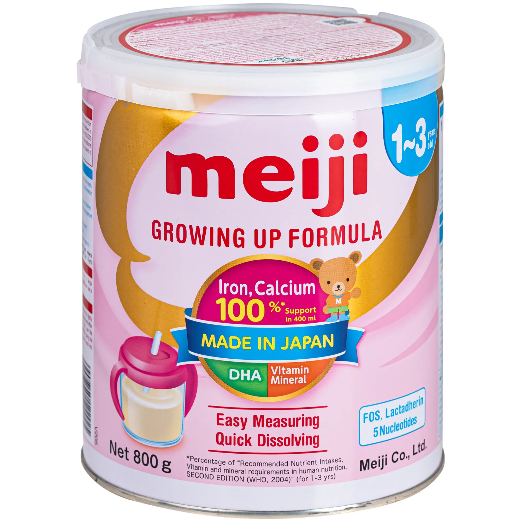 SỮA CHO TRẺ 1-3 TUỔI MEIJI GROWING UP FORMULA 800G