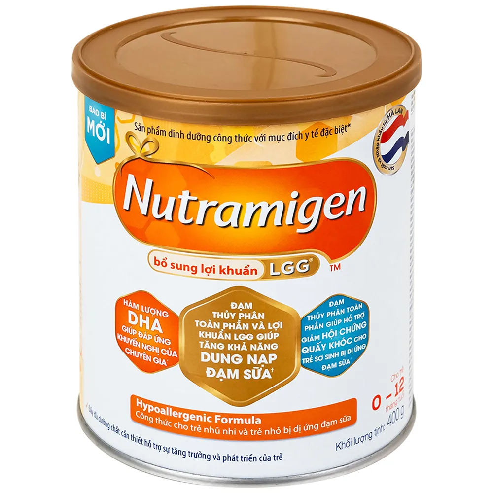 SỮA CHO TRẺ DỊ ỨNG ĐẠM SỮA NUTRAMIGEN 0-12 THÁNG MEAD JOHNSON  400G 5