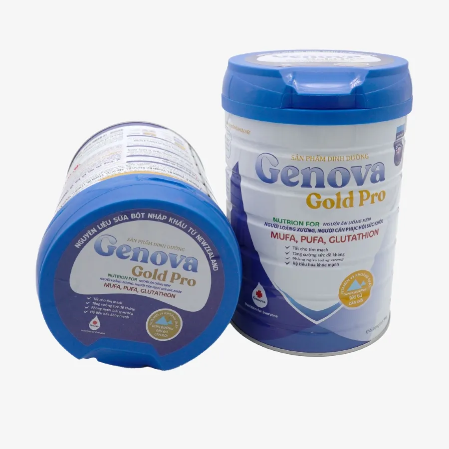Sữa dinh dưỡng Genova Gold Pro cho người ăn uống kém, phục hồi sức khỏe 400g 2