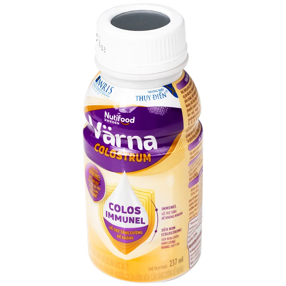 SỮA HỖ TRỢ TĂNG ĐỀ KHÁNG NUTIFOOD VARNA COLOSTRUM 24 CHAI X 237ML 7