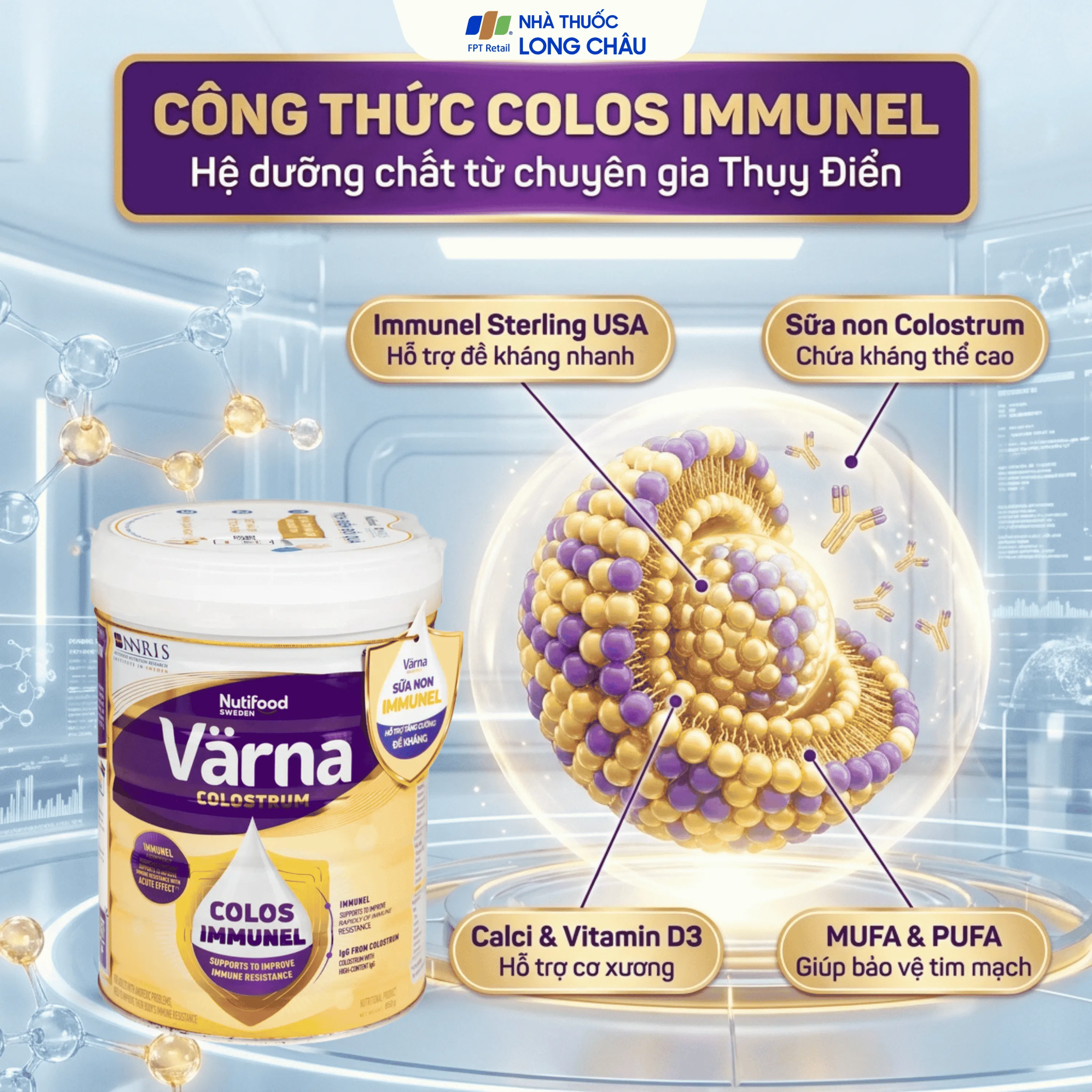 SỮA HỖ TRỢ TĂNG ĐỀ KHÁNG NUTIFOOD VARNA COLOSTRUM 850G 3