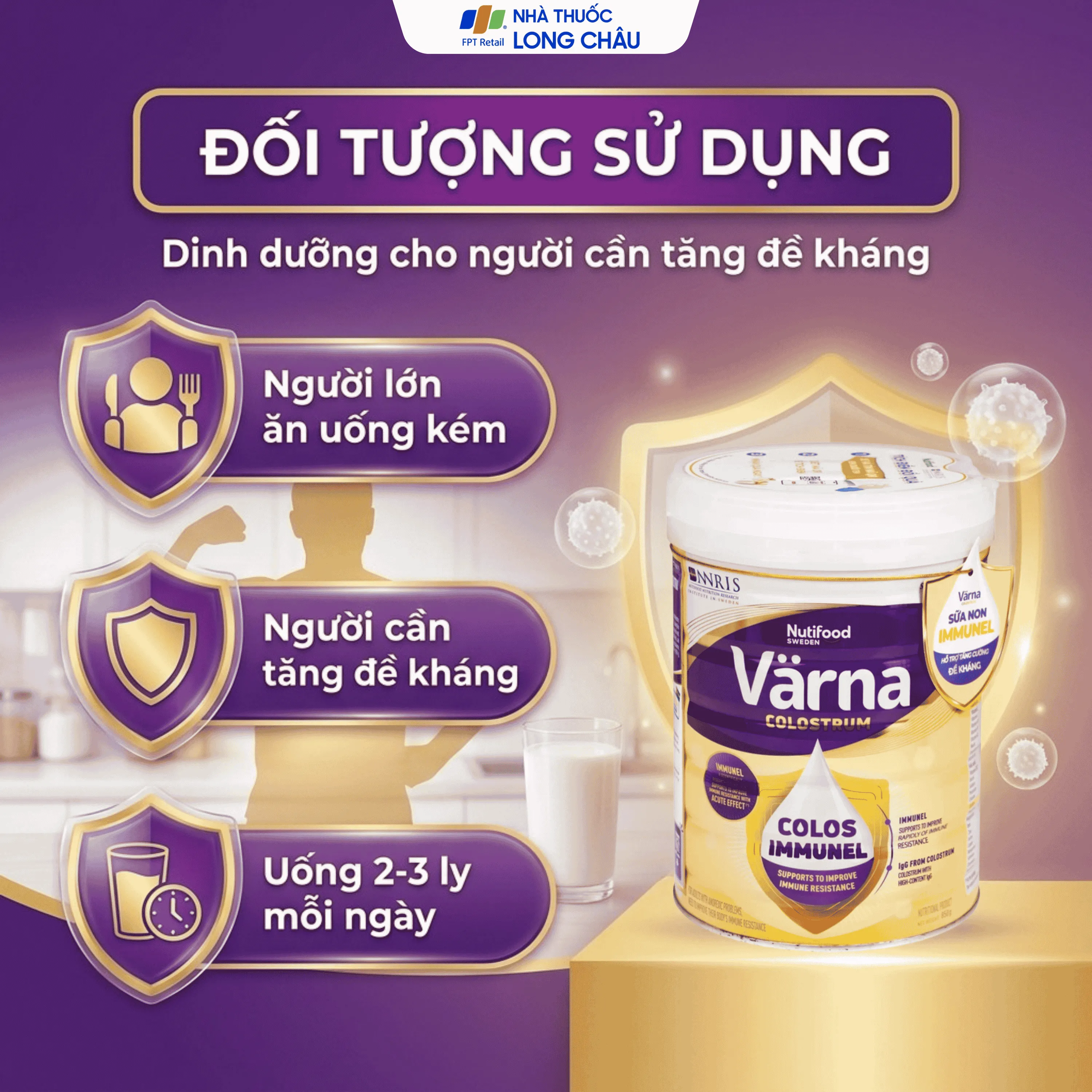 SỮA HỖ TRỢ TĂNG ĐỀ KHÁNG NUTIFOOD VARNA COLOSTRUM 850G 5