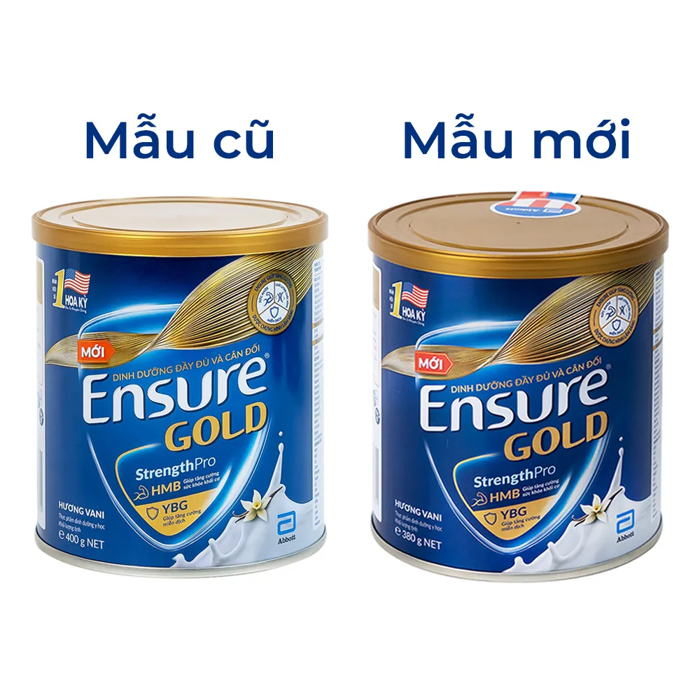 SỮA TĂNG CƯỜNG SỨC KHỎE ENSURE GOLD STRENGTHPRO HƯƠNG VANI 800G 2
