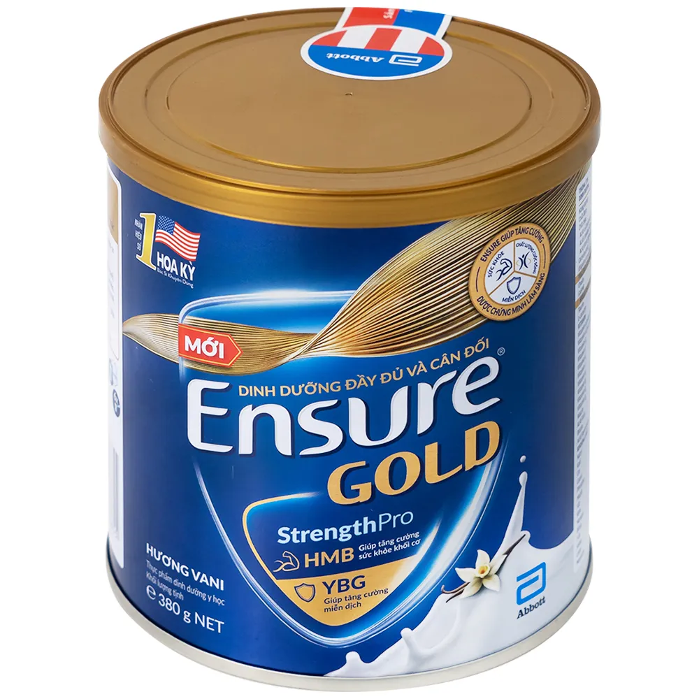 SỮA TĂNG CƯỜNG SỨC KHỎE ENSURE GOLD STRENGTHPRO HƯƠNG VANI 800G 5