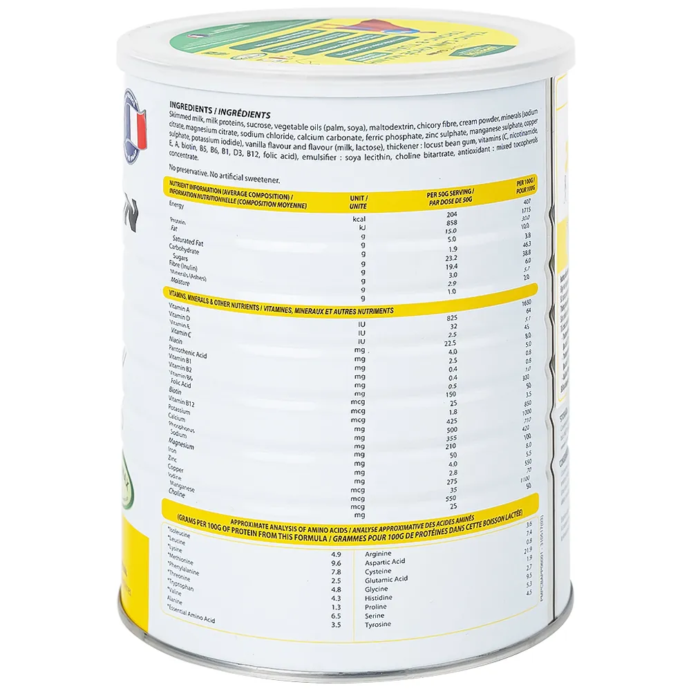 SỮA TĂNG CÂN APPETON WEIGHT GAIN TỪ 12 TUỔI HƯƠNG VANI 900G 6