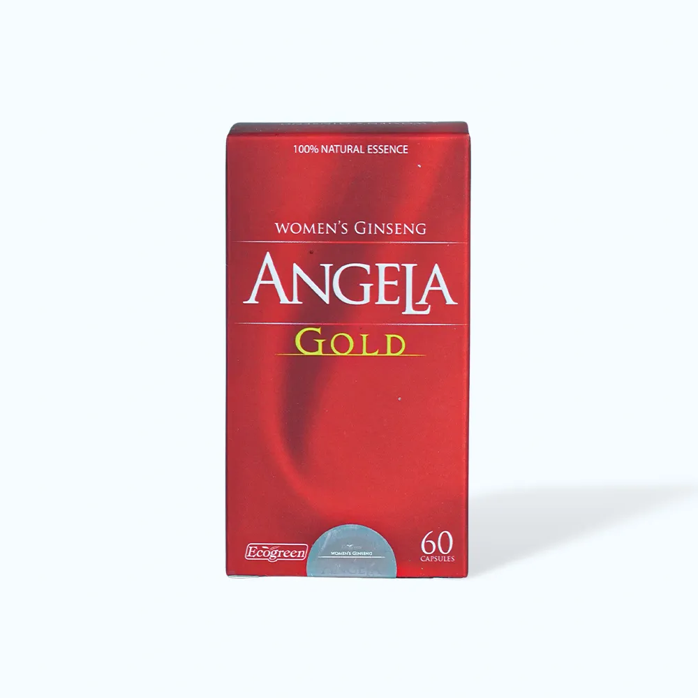 Viên uống Sâm Angela Gold (Hộp 30 viên) hỗ trợ tăng cường sinh lý nữ và đẹp da