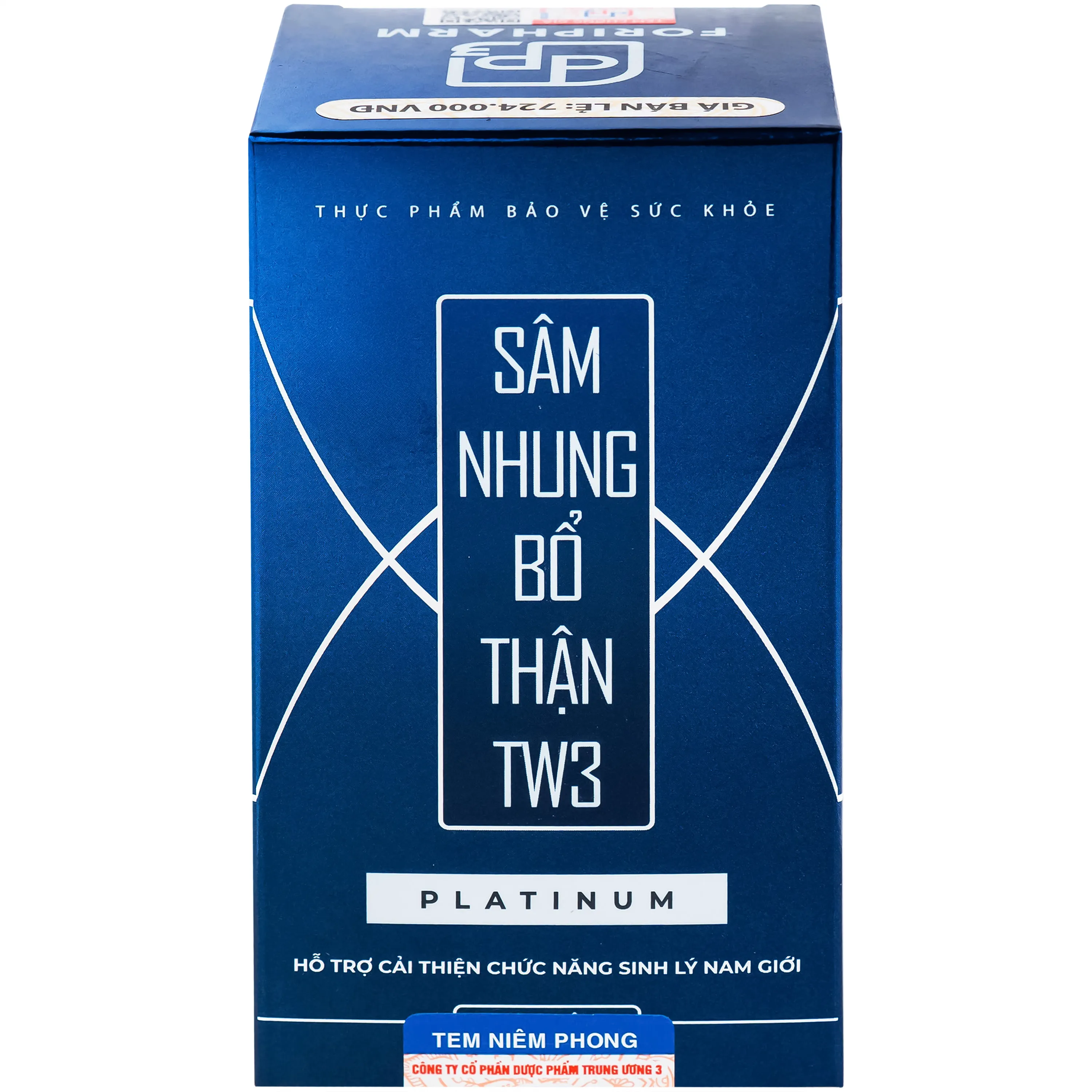 SÂM NHUNG BỔ THẬN TW3 PLATINUM 60V 7