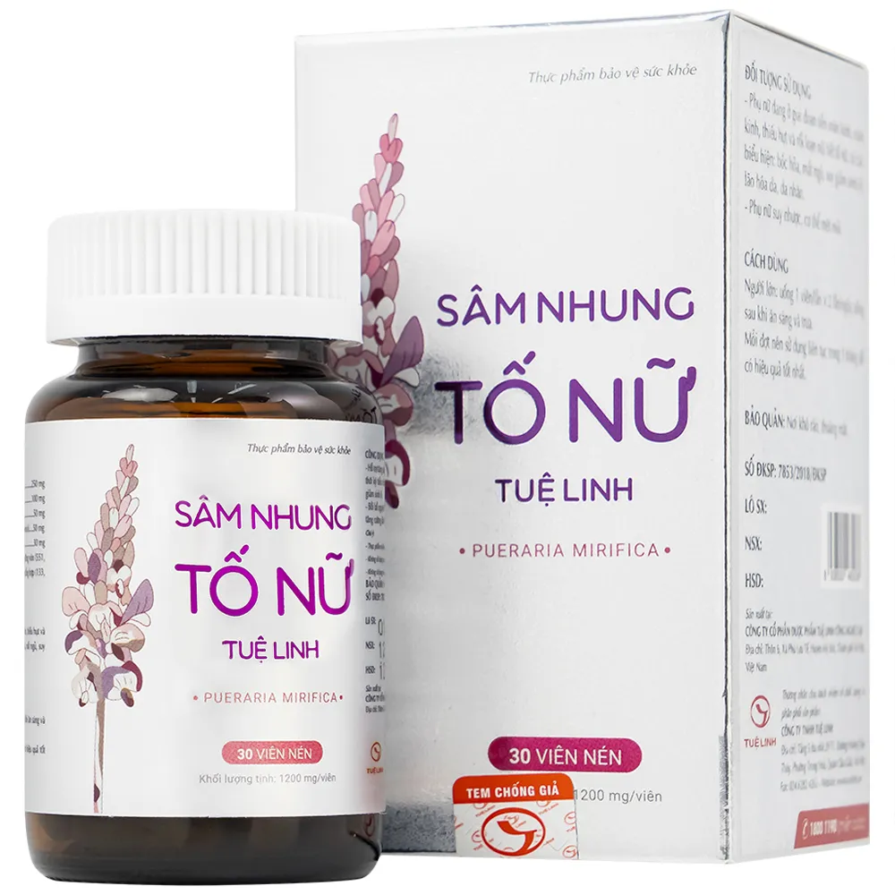 SÂM NHUNG TỐ NỮ TUỆ LINH 30V