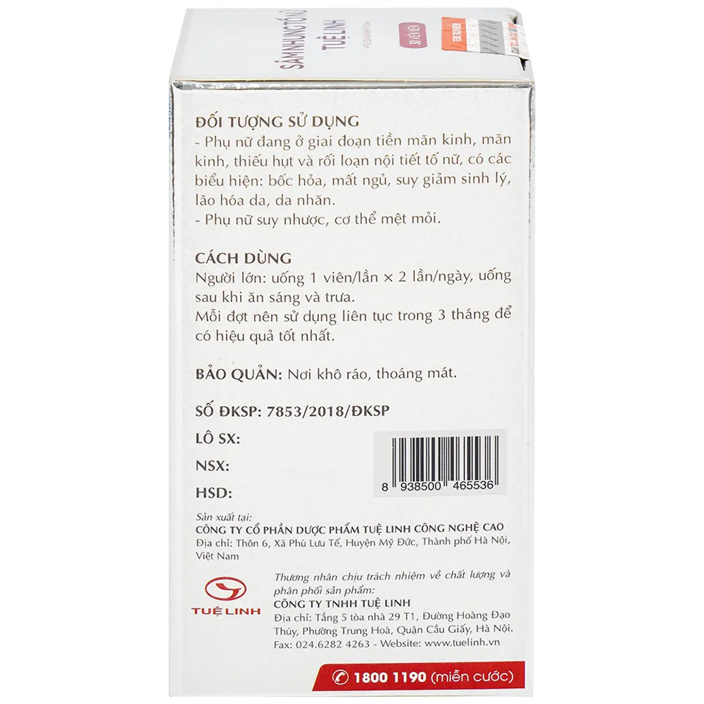 SÂM NHUNG TỐ NỮ TUỆ LINH 30V 11