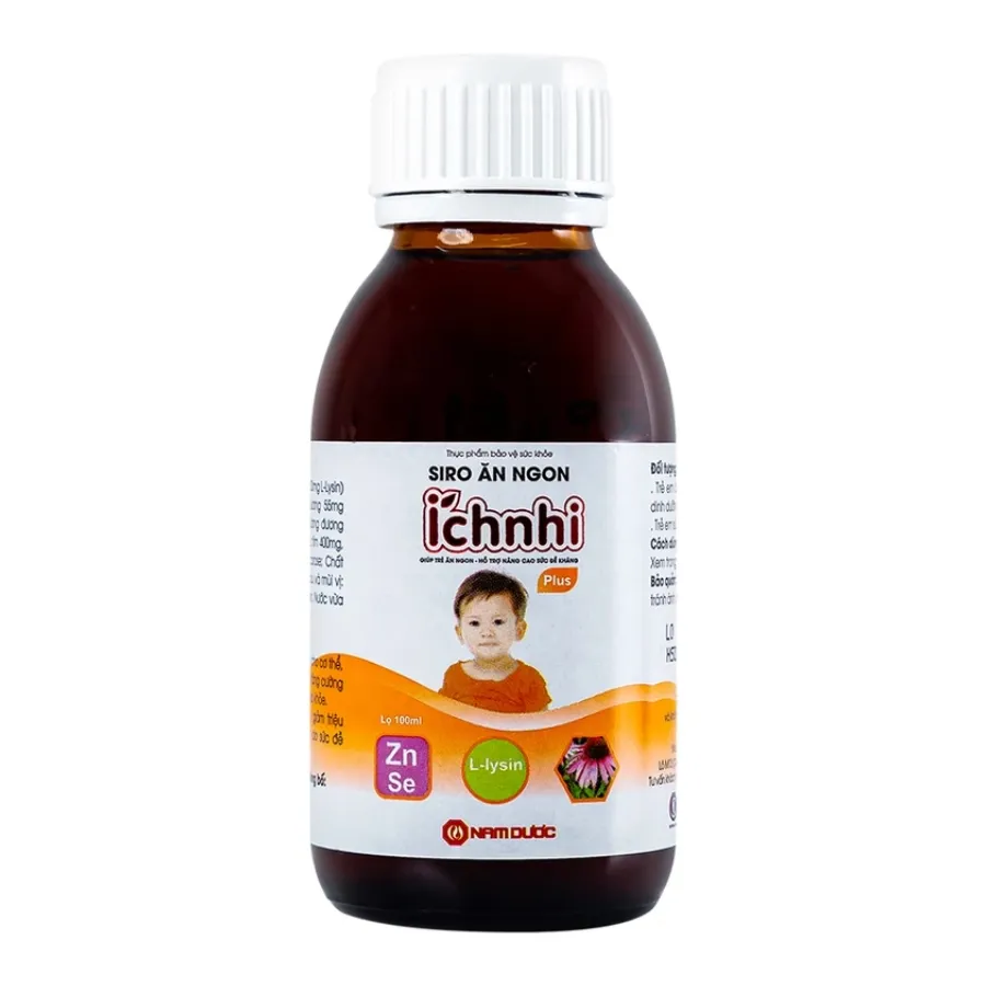 Siro Ích Nhi Plus giúp trẻ ăn ngon, tăng cường hấp thu dưỡng chất (100ml) 3