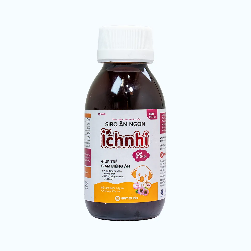 Siro ăn ngon Ích Nhi (chai 100ml) hỗ trợ hấp thu và giúp trẻ ăn ngon 5